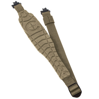 Caldwell 156214 Max Grip Sling with Flat Dark Earth Finish 2040 OAL 2.75 W  Adjustable Design for Rifles UPC: 661120562146