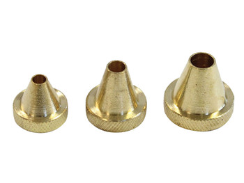Birchwood Casey 41505 Muzzle Guard Set 17-30 Cal 3 Piece Brass