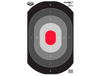 Birchwood Casey 37054 EZE-Scorer Silhouette Paper Target 23" x 35" 100 Per Pkg