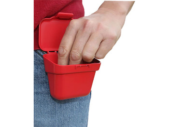 MTM Case-Gard ABP Ammo Belt Pouch Handgun/Rifle Multi-Caliber 100rd Belt Clip Mount Red Plastic