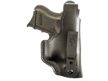 DeSantis Gunhide 033BAX7Z0 Dual Carry II IWB/OWB Black Leather Belt Clip Fits S&W M&P Shield 9/40 & S&W M&P Shield 2.0 Right Hand