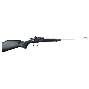 Crickett KSA2245 Youth  22 LR 1rd  16.12 Stainless Steel Barrel Fixed FrontAdjustable Rear Peep Sights Black Synthetic Stock w11.5 LOP Rebounding Firing Pin Safety UPC: 611613022459