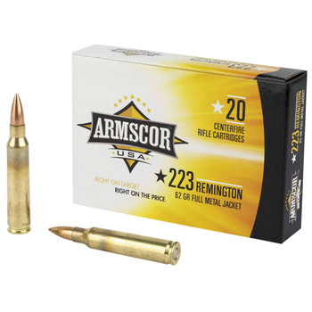 ARMSCOR 223REM 62GR FMJ 20/1000 UPC: 812285020129