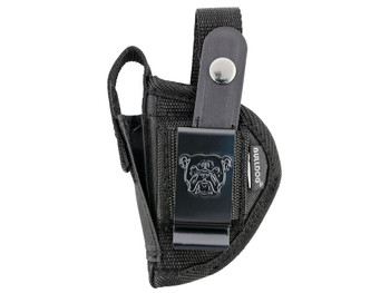 Bulldog FSN11 Extreme OWB Black Nylon Belt Loop/Clip Fits Taurus Public Defender Ambidextrous