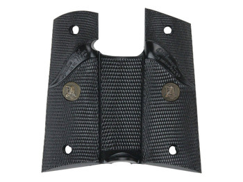 Pachmayr 02919 Signature Grip Wraparound Checkered Black Rubber for Colt MK IV Series 80 Delta Elite