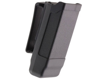 Blackhawk 410500PBK Single Mag Case Matte Black Polymer Belt Clip Compatible w/ Single Stack 9mm/40/45/357
