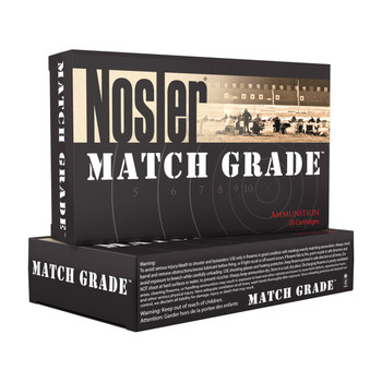 Nosler 51287 Match Grade  28 Nosler 168 gr Custom Competition Hollow Point Boat Tail 20 Per Box 10 UPC: 054041512879