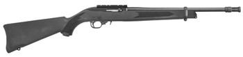 Ruger 1261 1022 Tactical 22 LR 101 16.10 Threaded Barrel With Flash Suppressor Satin Black Alloy Steel Black Synthetic Stock CrossBolt Manual Safety Optics Ready UPC: 736676012619