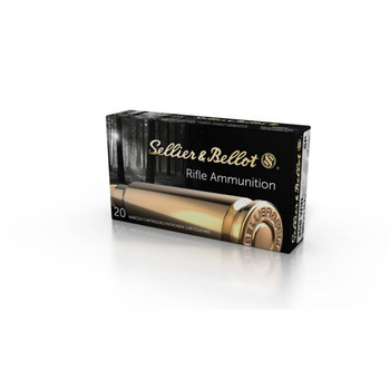 Sellier & Bellot Rifle Hyper Velocity Centerfire Ammunition, 308 Winchester, Soft Point, 180 Grain - 20 Cartridge Box ( 20 / 1 )