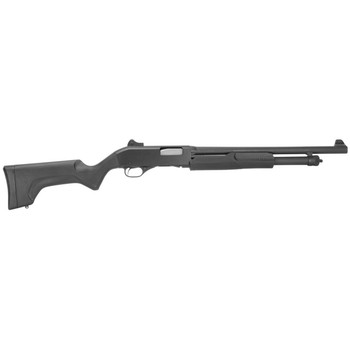 Stevens 19487 320 Security 12 Gauge 18.50 51 3 Matte Black Matte Black Synthetic Stock Ambidextrous Hand Ghost Ring Sight Cylinder Bore UPC: 011356194879
