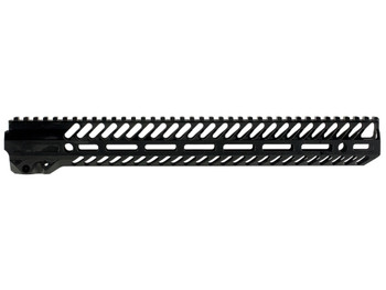 Seekins Precision 0010530053 NOXS M-LOK Rail System AR-15 Black Hardcoat Anodized 6005A-T6 Aluminum 15" Picatinny