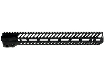 Seekins Precision 0010530053 NOXS M-LOK Rail System AR-15 Black Hardcoat Anodized 6005A-T6 Aluminum 15" Picatinny