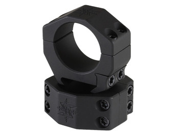 Seekins Precision 0010620010 Scope Rings Matte Black 30mm Medium