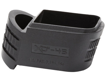 Springfield Armory XD45382 Backstrap Sleeve made of Polymer with Black Finish & 1 Piece Design for 45 ACP Springfield XD-M Compact with #2 Backstrap