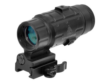 UTG SCPMF3WEQS 3x Magnifier Black Anodized 37 mm
