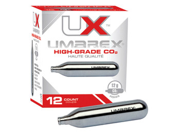 Umarex 2252533 CO2 Cartridge Cylinders 12gram 12/Box