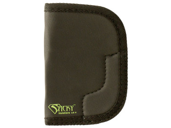 Sticky Holsters LG4 LG-4 Black/Green Latex Free Rubber Fits Lg Revolvers up to 3" Ambidextrous