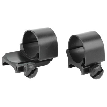 Weaver Mounts 49091 Detachable Top Mount Extension Rings  Matte Black 1 Medium UPC: 076683490919