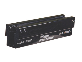 Wheeler 156888 Delta Series Upper Pic Rail Vise Block Black Aluminum Rifle AR-15/AR-10