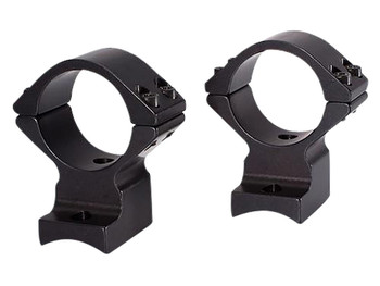 Talley 930702 Scope Mount/Ring Combo Black Anodized 1" Tube Winchester Model 70 Low Rings