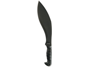 Ka-Bar 1249 Kukri 11.50" Black SK-5 Steel Blade/ Black TPR Handle 17" Long Includes Sheath