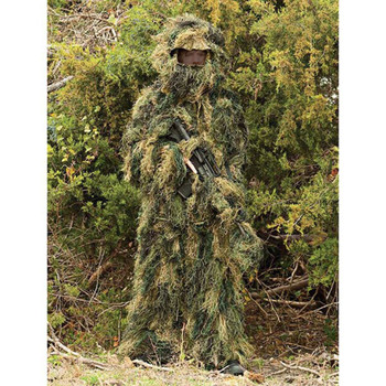 Red Rock 5-Piece Ghillie Suit Woodland - X-Large-2X-Large UPC: 846637000019