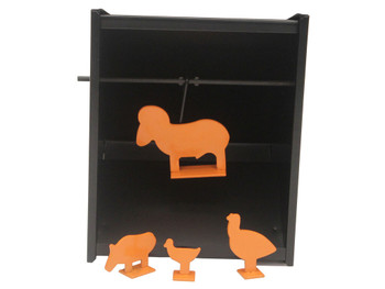Beeman 2085 Pellet Trap Steel Orange Target Airgun Metal Silhouette/Paper Targets