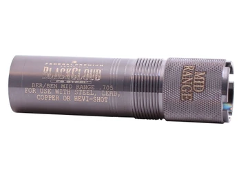 Carlson's Choke Tubes 09002 Black Cloud Beretta/Benelli Mobil 12 Gauge Mid-Range Steel Titanium Coated