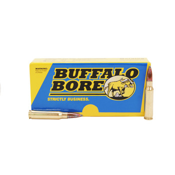 Buffalo Bore Ammunition 39C20 Premium Strictly Business 308 Win 180 gr Spitzer Supercharged 20 Per Box 12 UPC: 651815039039