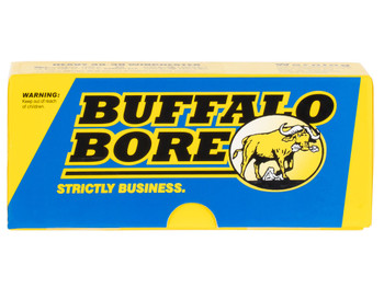 Buffalo Bore Ammunition 8E20 Lever Gun Strictly Business 45-70Gov 300gr Jacketed Hollow Point 20 Per Box/12 Case