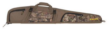 Allen 91748 GearFit Bonanza 48 Rifle Case Mossy Oak BreakUp Country with Two Accessory Pockets  Lockable Zippers for Scoped Rifle UPC: 026509917489