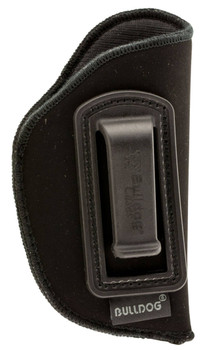 Bulldog DIP1 Deluxe  IWB Black Suede Like Belt Clip Fits Ruger LCP Right Hand UPC: 672352009859