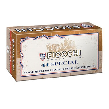 Fiocchi 44SCA Cowboy Action  44 SW Spl 210 gr Lead Flat Point 50 Per Box 10 UPC: 762344707549