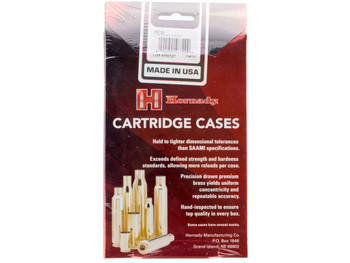 Hornady 8729 Unprimed Cases Cartridge 35 Rem Rifle Brass