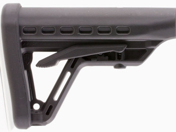 Archangel AA125 Low-Profile Black Synthetic, 6 Position, Fits AR-Platform with Commercial Tube