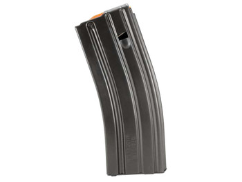 DuraMag 3023041178CPDL10 SS 10rd 223 Rem/5.56x45mm NATO for AR-15 Black w/ Orange Follower Detachable