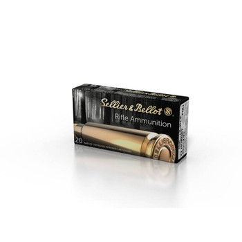 Sellier & Bellot Rifle Hyper Velocity Centerfire Ammunition, 22 Hornet, Full Metal Jacket, 45 Grain - 20 Cartridge Box ( 20 / 1 )