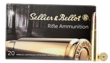 Sellier & Bellot Rifle Hyper Velocity Centerfire Ammunition, 303 British, Soft Point, 180 Grain - 20 Cartridge Box ( 20 / 1 )