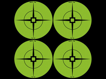 Birchwood Casey 33933 Target Spots Self-Adhesive Paper Black/Green 3" Crosshair 40 Pack