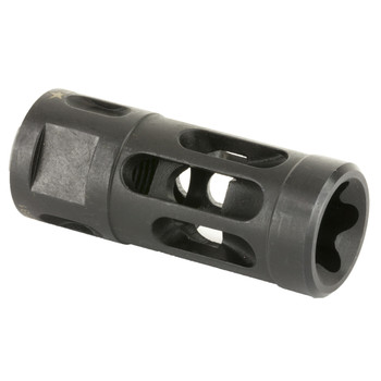 BCM GFCMOD1762 BCMGunfighter Compensator Mod 1 Black Stainless Steel with 5824 tpi Threads for 7.62mm 300 Blackout ARPlatform UPC: 855877004688