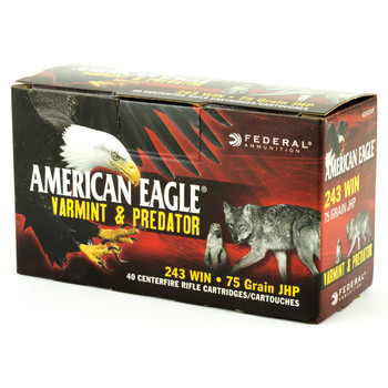 FED AM EAGLE V&P 243WIN 75GR 40/200 UPC: 604544617658