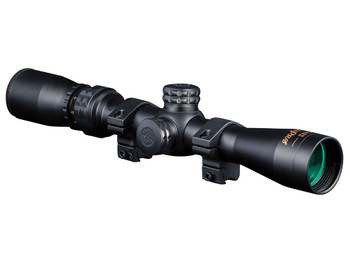 Konus 7260 KonusPro Matte Black 2-7x32mm 1" Tube Engraved 30/30 Duplex Reticle Includes Mounting Rings