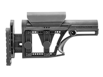Luth-ar MBA-1 MBA-1 Buttstock Black Fits Rifle 10.50" OAL Ambidextrous