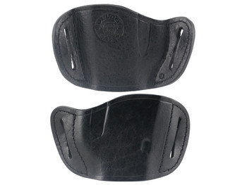 Bulldog MLBL Molded OWB Black Leather Belt Slide Fits Glock Fits Ruger P85 Fits S&W M&P 40 Right Hand