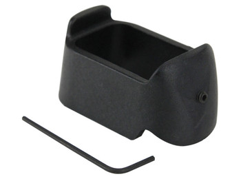 Pachmayr 03852 Mag Sleeve made of Polymer with Black Finish for Glock 19,23 Mags to fit Glock 26 & 27 Models