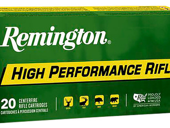 Remington Ammunition 21311 High Performance Rifle 22-250Rem 55gr Pointed Soft Point 20 Per Box/10 Case