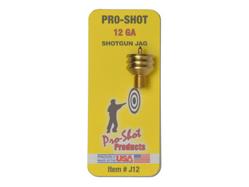 Pro-Shot J12 Jag 12 Gauge Shotgun #5/16-27 Thread Spear Tip Brass