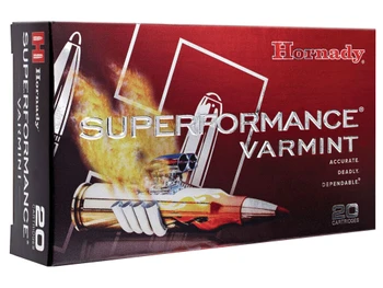 Hornady 83433 Superformance Varmint 243Win 75gr Hornady V Max 20 Per Box/10 Case