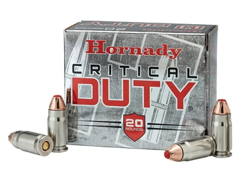 Hornady 91296 Critical Duty 357Sig 135gr Hornady FlexLock 20 Per Box/10 Case