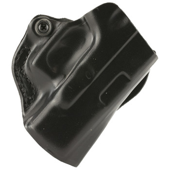 DeSantis Gunhide 019BAE1Z0 Mini Scabbard  OWB Black Leather Belt Slide Fits Glock 2629 Right Hand UPC: 792695206798
